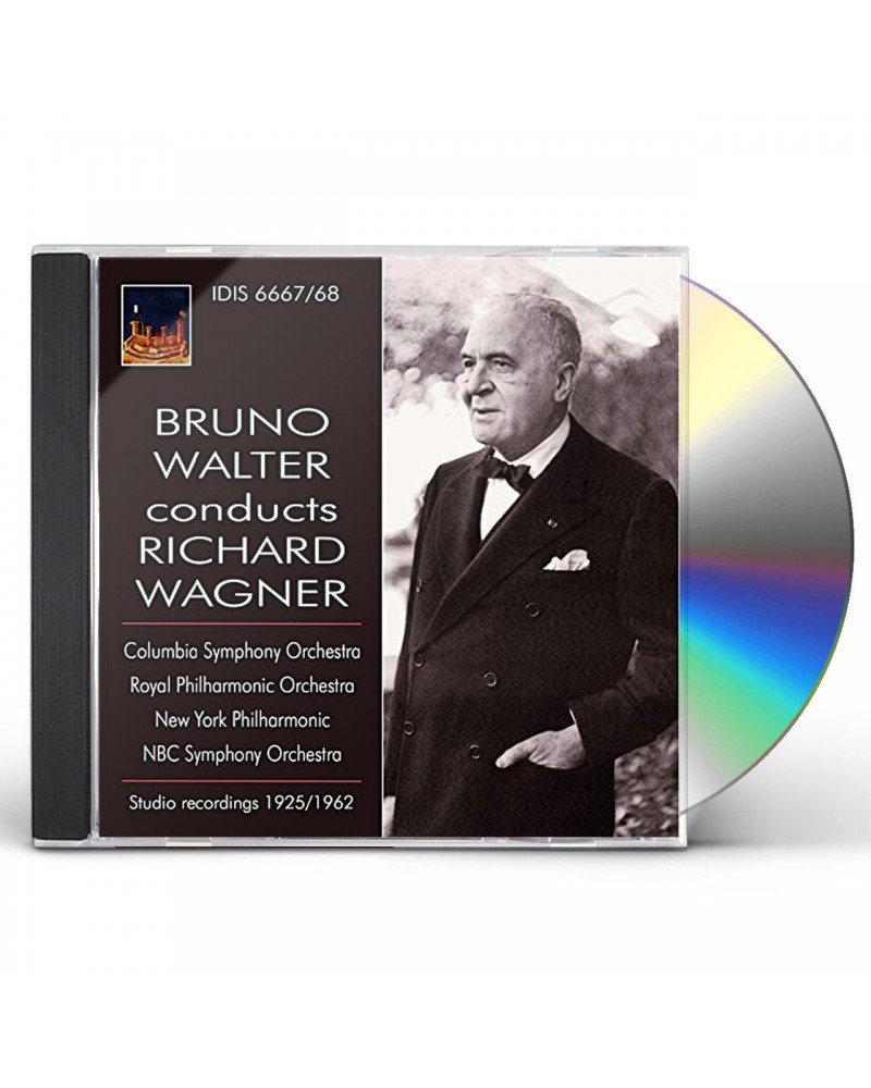 Wagner BRUNO WALTER CONDUCTS RICHARD CD $3.52 CD