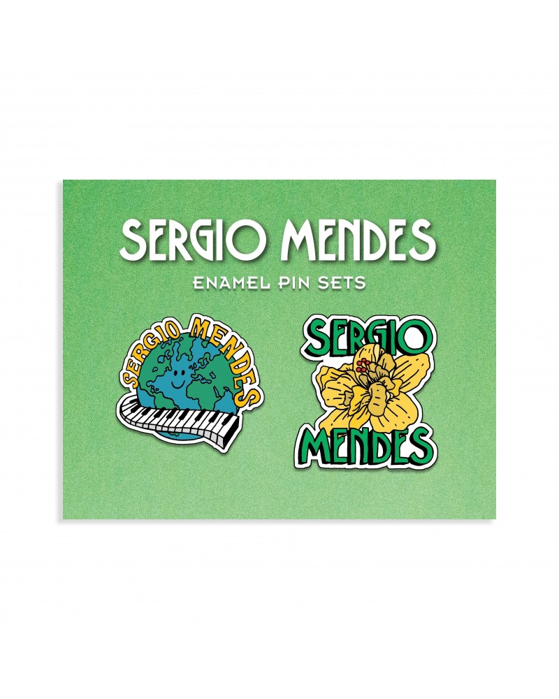 Sergio Mendes Enamel Pin Set $16.87 Accessories