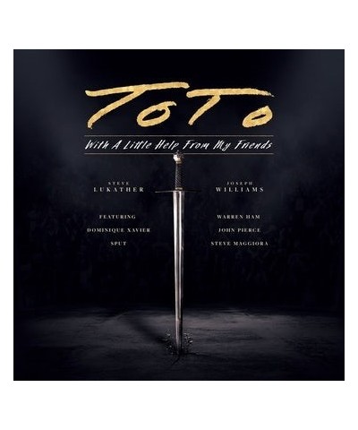 TOTO WITH A LITTLE HELP FROM MY FRIENDS (X) (TRANSPARENT VINYL) Vinyl Record $9.09 Vinyl
