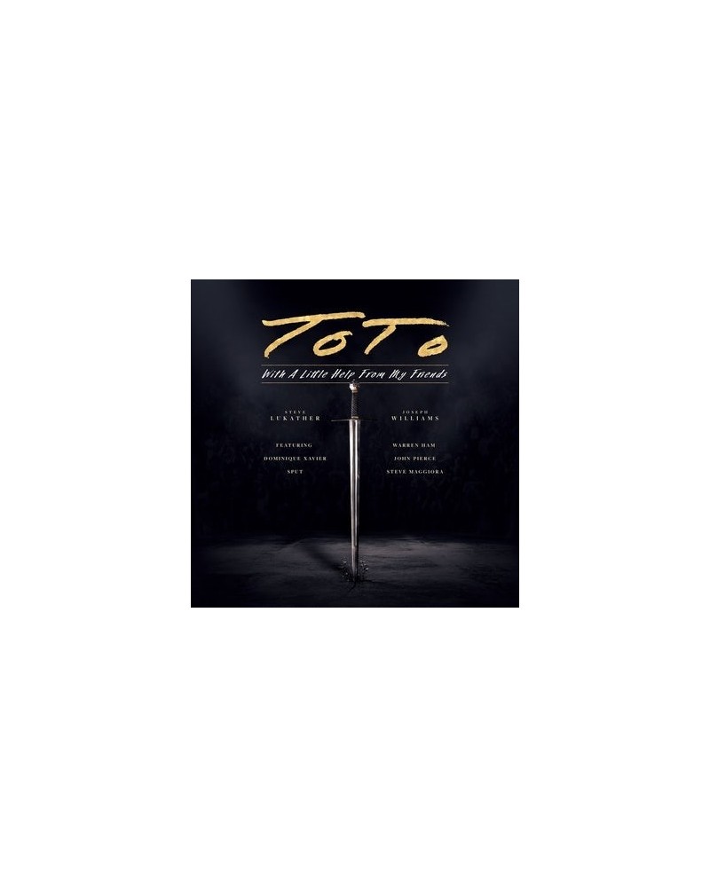 TOTO WITH A LITTLE HELP FROM MY FRIENDS (X) (TRANSPARENT VINYL) Vinyl Record $9.09 Vinyl
