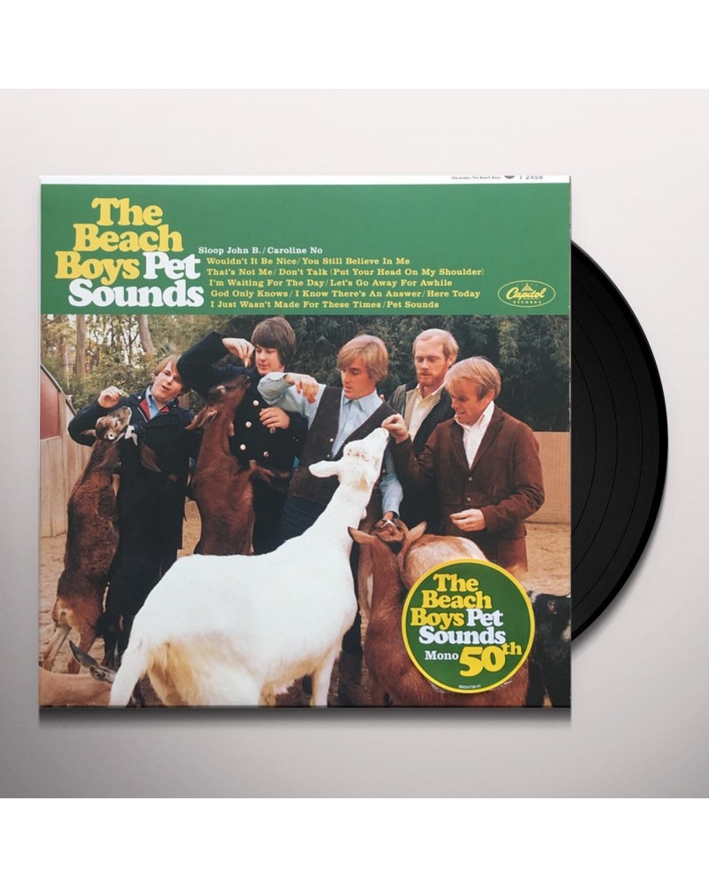 The Beach Boys PET SOUNDS Vinyl Record - Mono $4.64 Vinyl