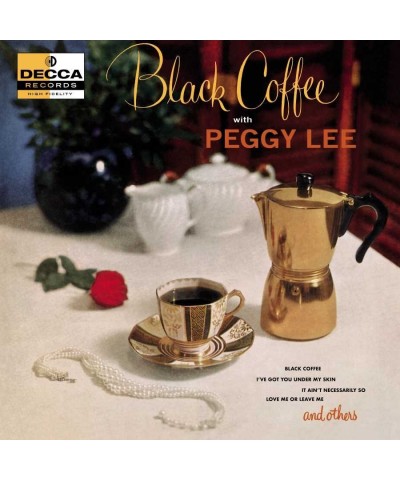 Peggy Lee BLACK COFFEE (VERVE ACOUSTIC SOUNDS SERIES) Vinyl Record $7.12 Vinyl